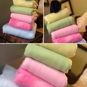 (6) Colors | Fleece Fabric Pieces